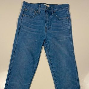 Madewell High Riser Skinny Jean